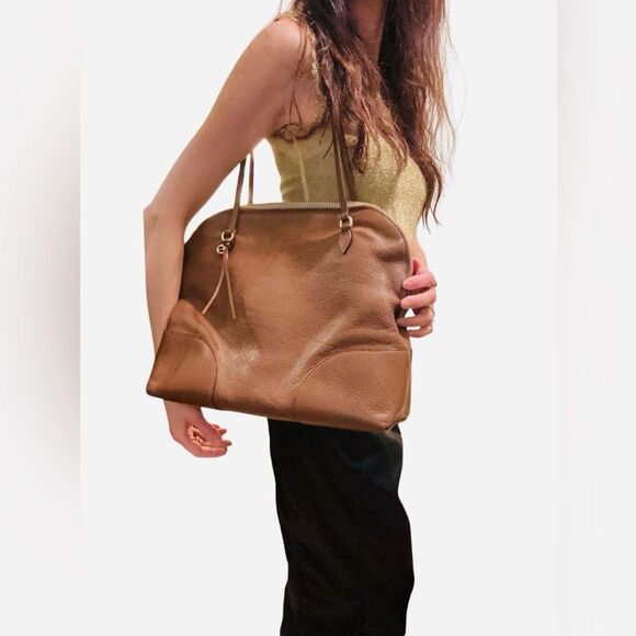 Gucci brown dome Bree tote - Picture 1 of 16